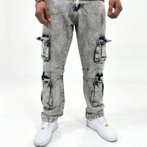 DENIM cargo gris