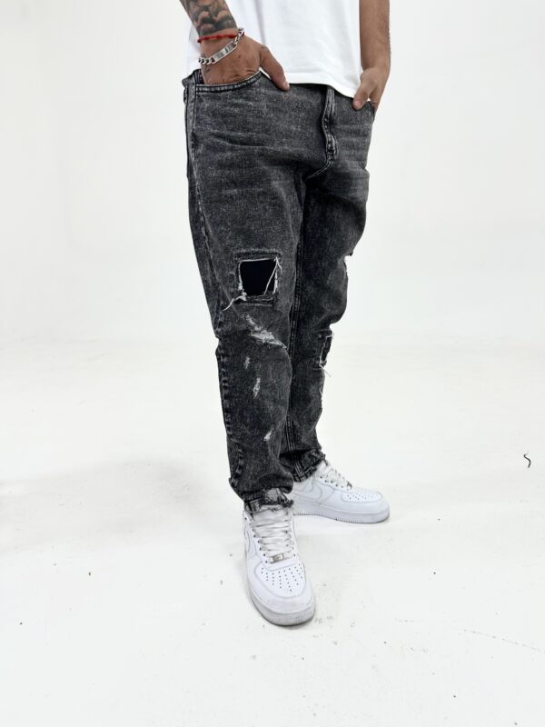DENIM cargo parche - Imagen 2