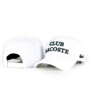 Gorro CLUB LACOSTE BLANCO