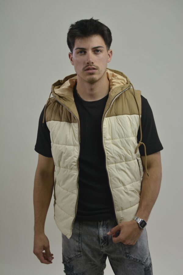 Chaleco beige