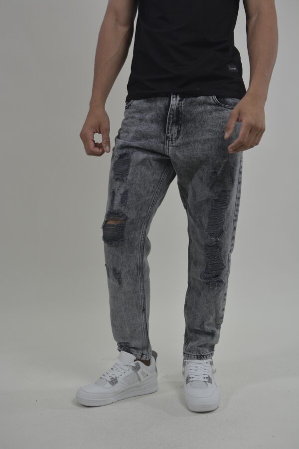 DENIM roto con gris - Imagen 2