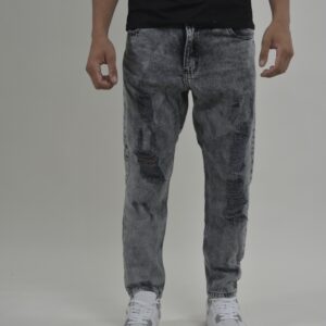 DENIM roto con gris